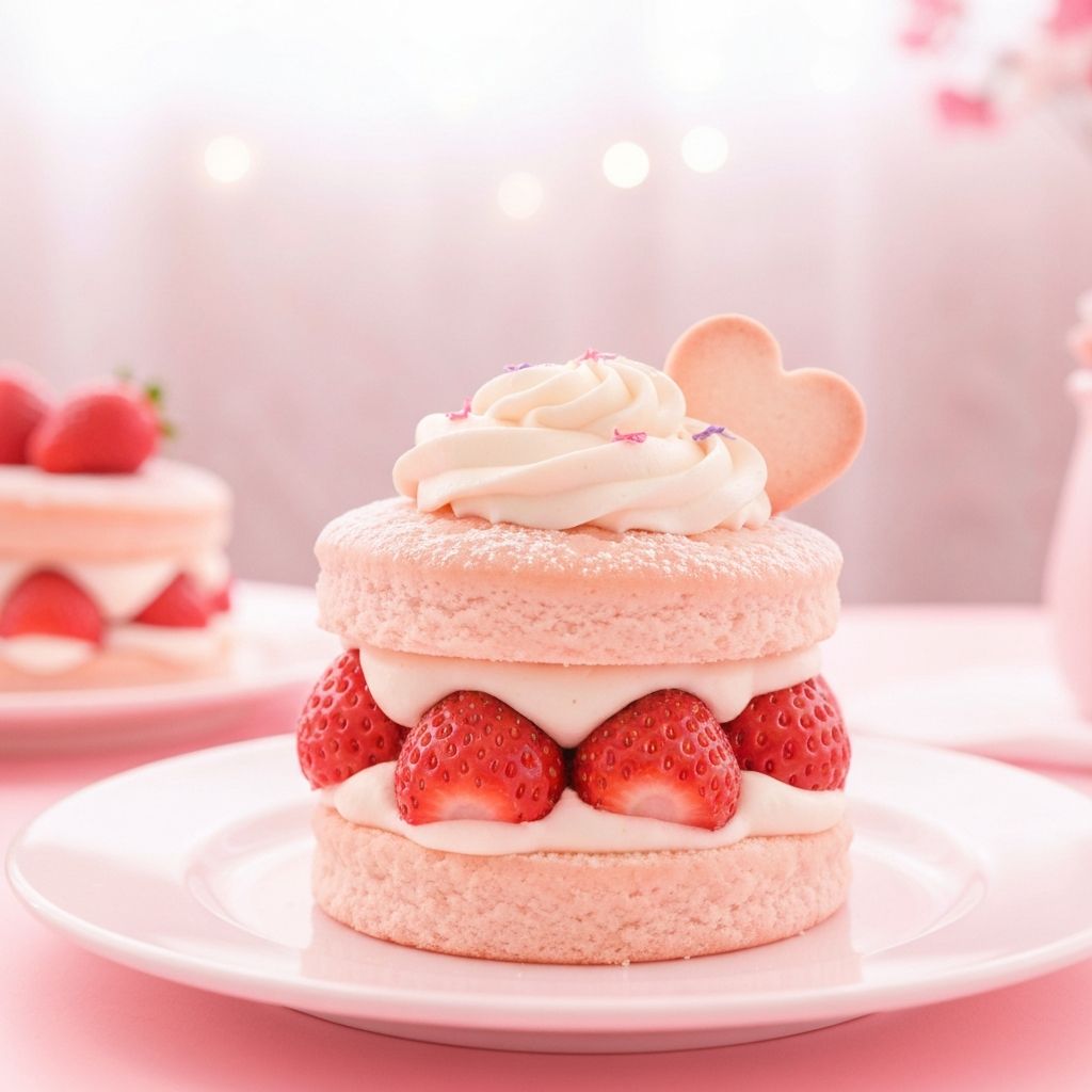Baking My Signature Strawberry Shortcake